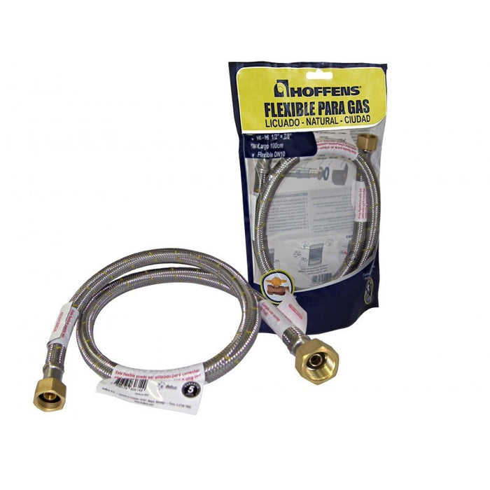Flexible Para Gas HI HI Hilo Izquierdo 100cm Hoffens