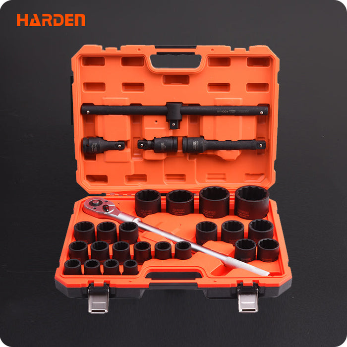 Juego de Dados 3/4" 27 Piezas Harden