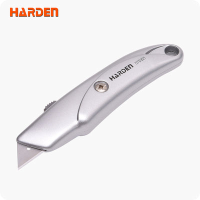 Cuchillo Cartonero Retractil Aluminio Harden
