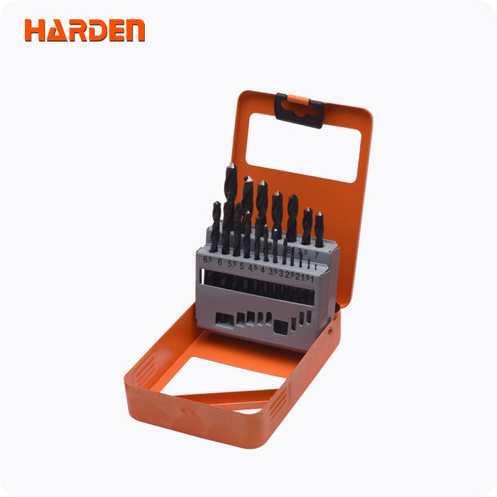 Set Brocas 19 Piezas HSS para Metal Harden