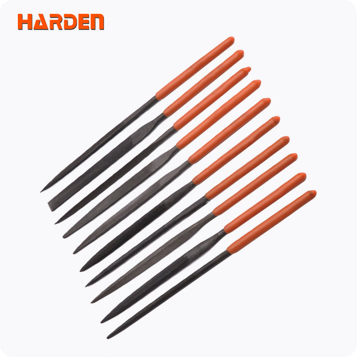 Set Mini Limas 4x160 mm 10 Piezas Harden