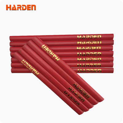 Set 12 Lápices Carpintero Negro 12x7.4x176 mm Harden