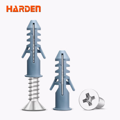 Tornillo con Avellanada 4x30 mm y Tarugo 6x28 mm 14 Pares Harden