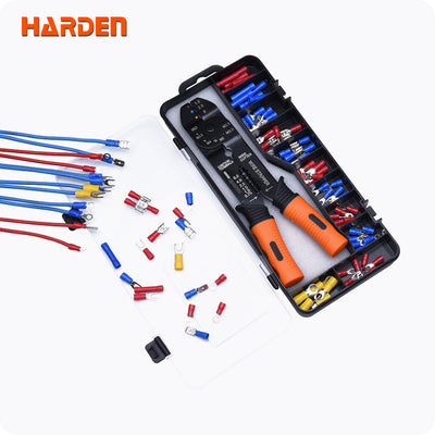 Crimpeador Terminales Fastom 66 Piezas Harden