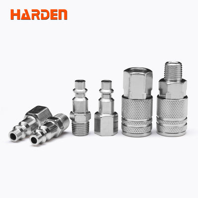 Set 6 Piezas Conectores Americanos 1/4 Harden