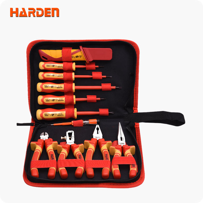 Set Herramientas Aisladas 1000 V 11 Piezas Harden