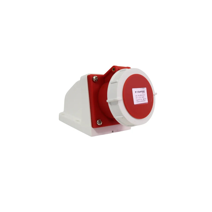 Enchufe Industrial Hembra Sobrepuesta IP67 16A 380V 3P+T STANFORD