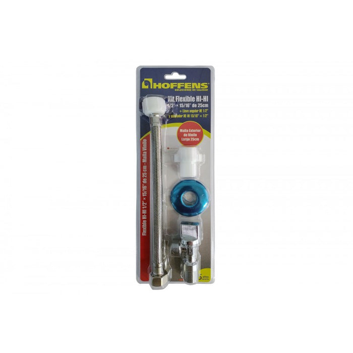 Kit Llave Angular + Flexible De Vinilo 35cm HI HI Hoffens