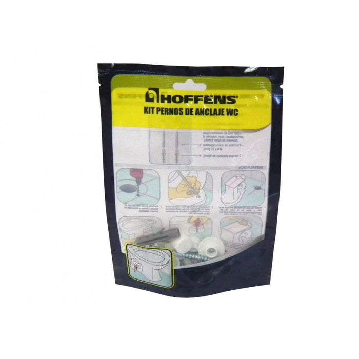 Kit Pernos De Anclaje WC Bolsa Hoffens