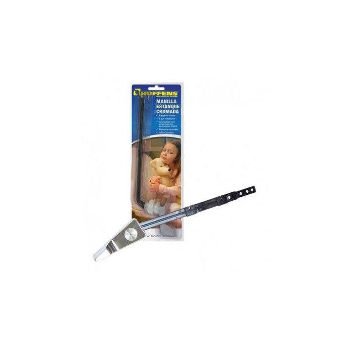 Manilla Frontal Abs Cromada Para Estanque Barra Plastica Hoffens