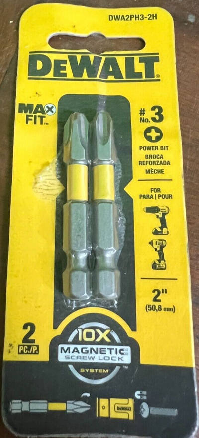 MAXFIT PH3 2PULG (2PZAS) DEWALT