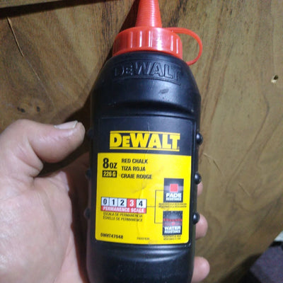 MARCADOR COLOR ROJO 8OZ DEWALT