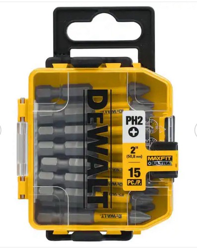 MAXFIT PH2 2PULG (15PZAS TC) DEWALT