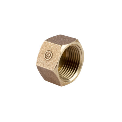 Tapa gorro de bronce hilo interior