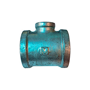 TEE GALV- RED 3     X 1.1/2   (ISO 5922 - 150 LBS)    C