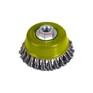 ESCOBILLA STEVRON DE COPA DIAM 6 P/ESMERIL TREN. GRUESA 40 MM - EJE 14MM # BWCB150M