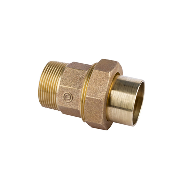 Unión Americana de Bronce Soldar a Hilo Exterior 3/4"