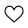 icono de corazon
