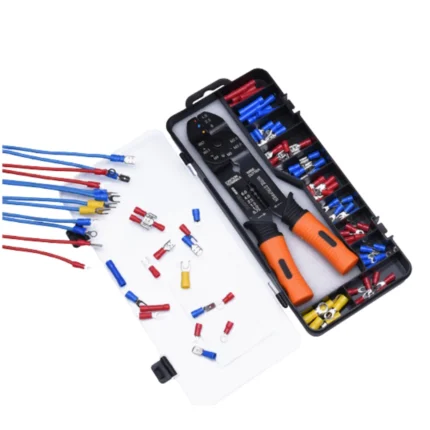 CRIMPEADOR TERMINALES FASTOM 66 PIEZAS HARDEN